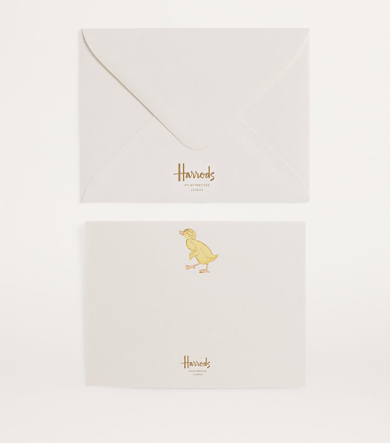 Harrods duck cards pack of 10, UK version