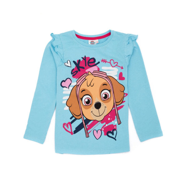 Paw Patrol Girls Long-Sleeved Pyjama Set (2-3 Years)