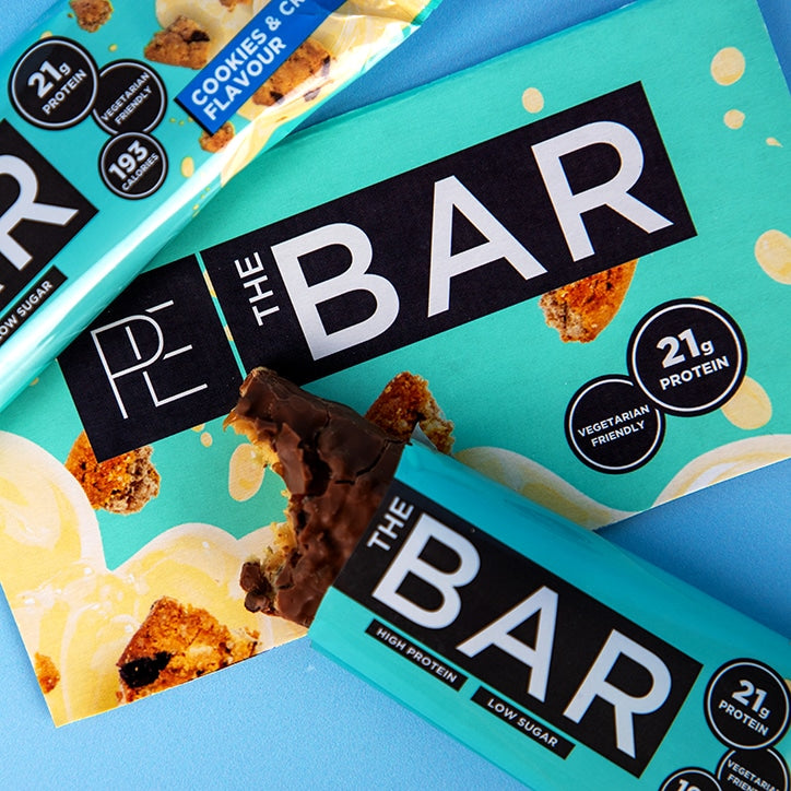 PE Nutrition THE BAR Cookies & Cream 60g Protein Bars Holland&Barrett   