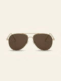Cartier CT0270S pilot-frame metal and acetate sunglasses, imported from the UK