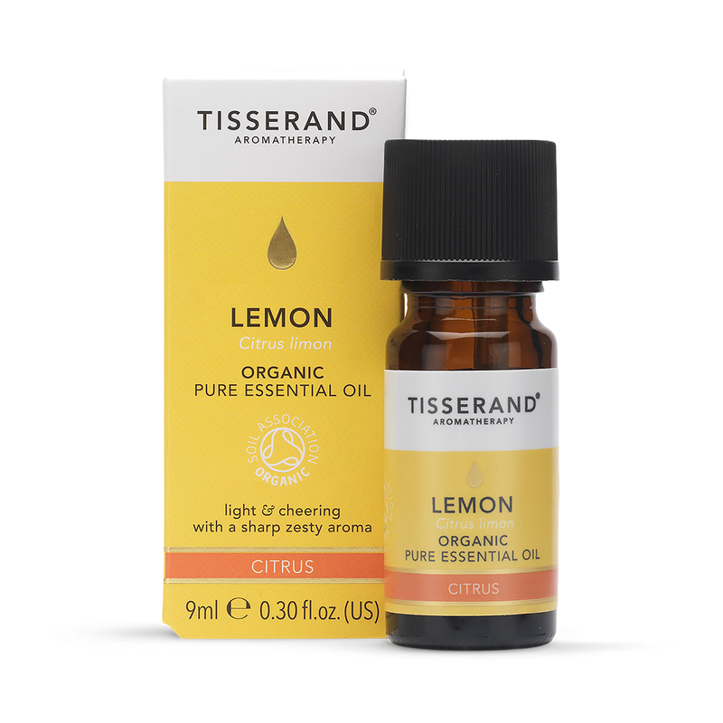 Tisserand Lemon Organic Pure Essential Oil 9ml