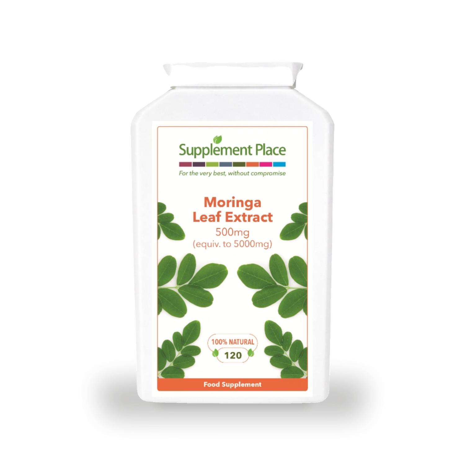 Supplement Place moringa leaf extract 500mg 120 capsules, UK version