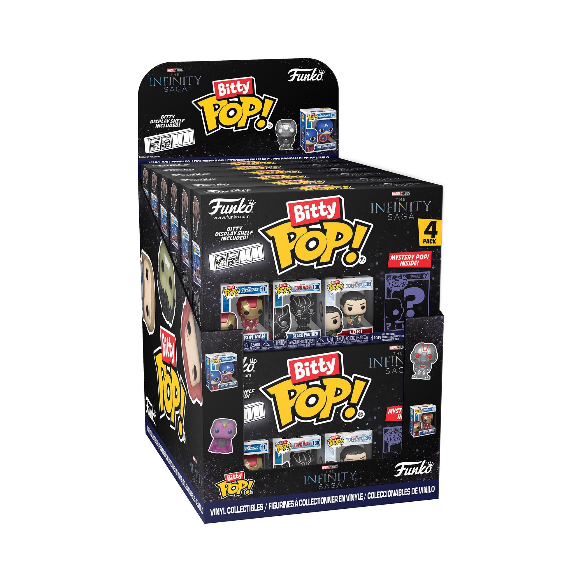 Funko Bitty Pop Assortment GOODS Sainsburys   