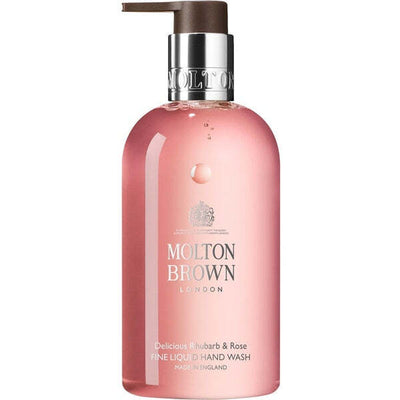 Superdrug Molton Brown Delicious Rhubarb & Rose Fine Liquid Hand Wash 300ml- Buy online at McGrocer