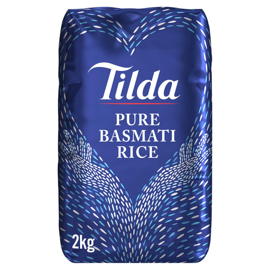Tilda Pure Basmati Rice 2kg rice Sainsburys   