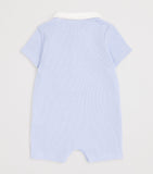 BOSS cotton contrast-bib playsuit for infants 1-18 months - British product