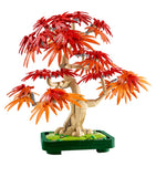 Lego Japanese Red Maple Bonsai Tree building set, UK version