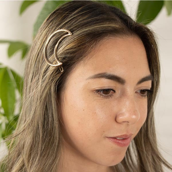 Myga Crescent Moon Hair Clip GOODS Superdrug   