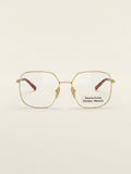 Prada square-frame metal optical glasses PR A59V - British product