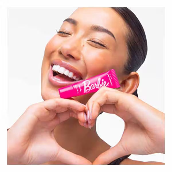 HiSmile Pink Bubblegum Lip Balm 10g tube container, UK version