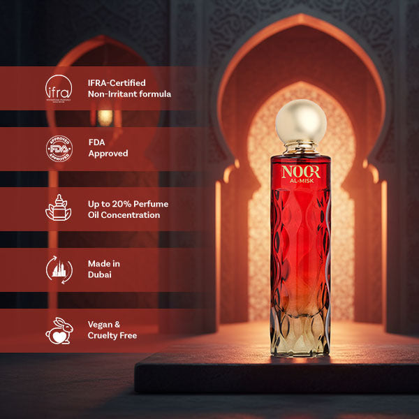 Bellavita Noor Almisk French Oriental eau de parfum 100ml - British product