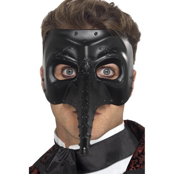 Smiffys Venetian Gothic Capitano Mask - British product