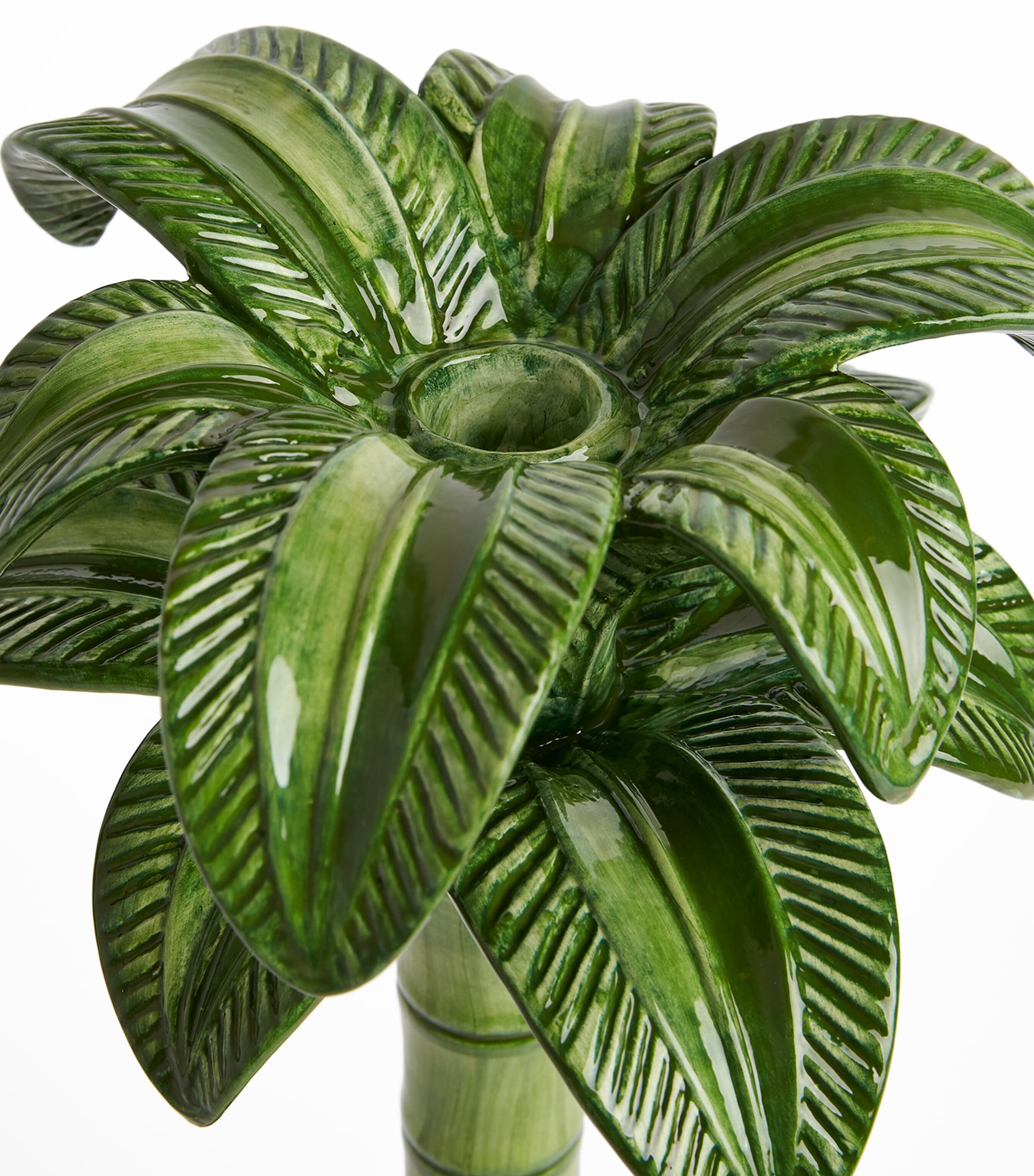 Les-Ottomans Palm Tree candlestick holder 35cm, UK version