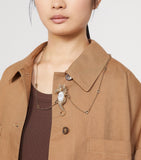 Weekend Max Mara seahorse pendant necklace - British product