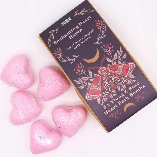 Serenityy's heart-shaped bath bombs 350g, UK version