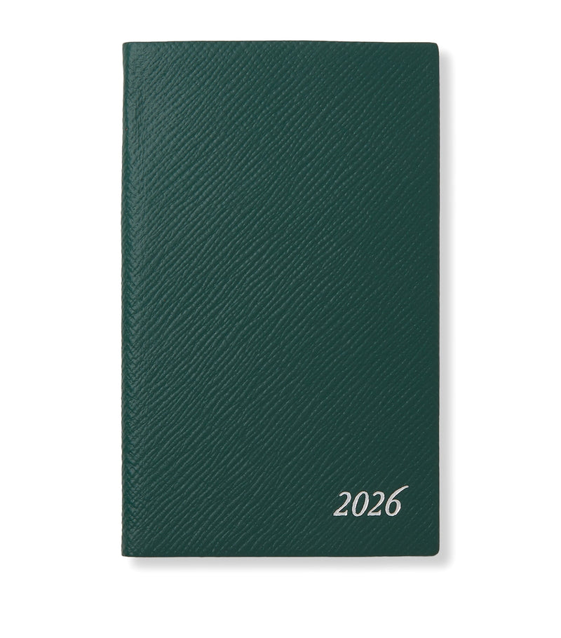 Smythson Panama Leather Weekly Diary 2026 (British brand)
