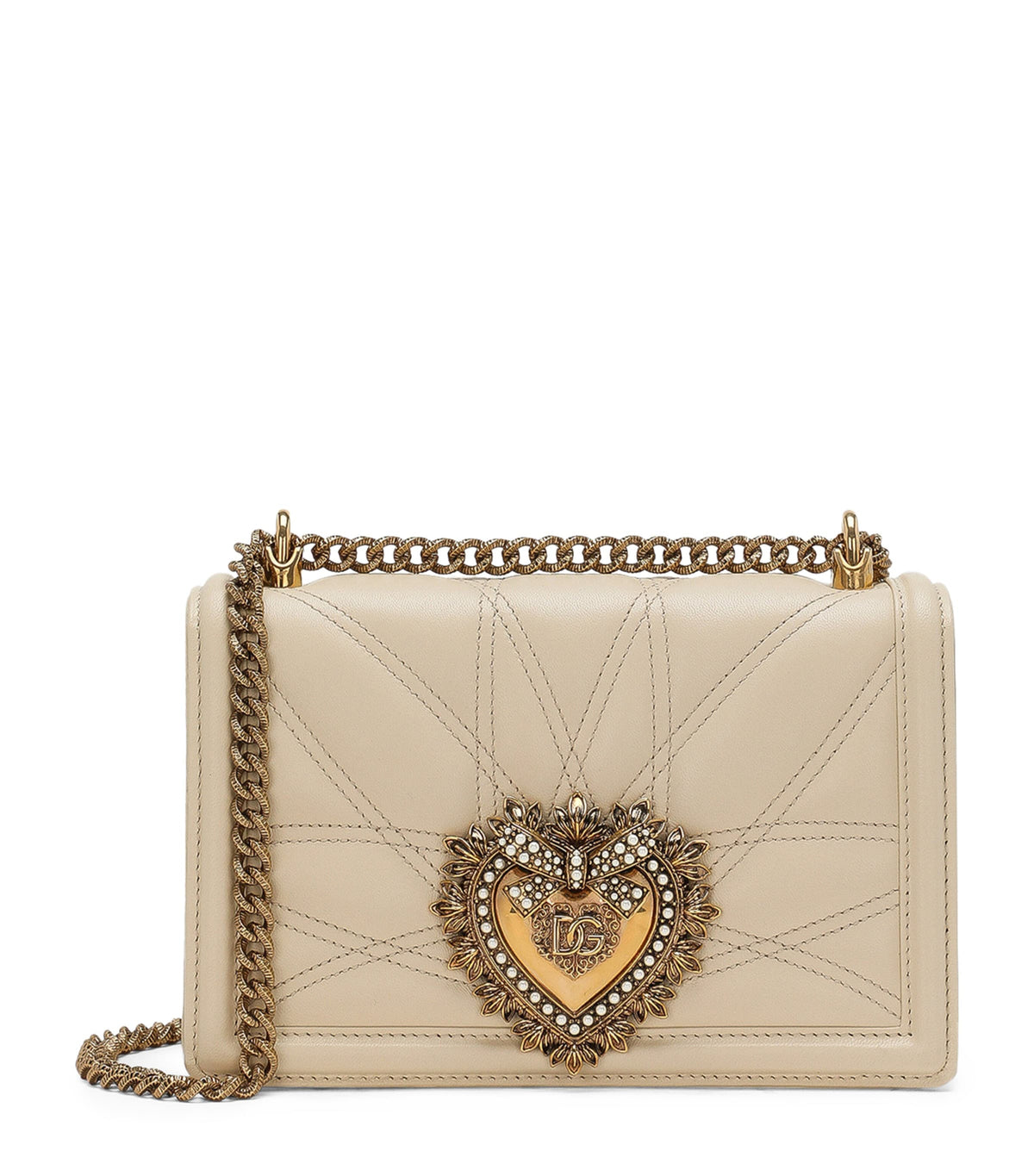 Dolce&Gabbana Leather Devotion Shoulder Bag