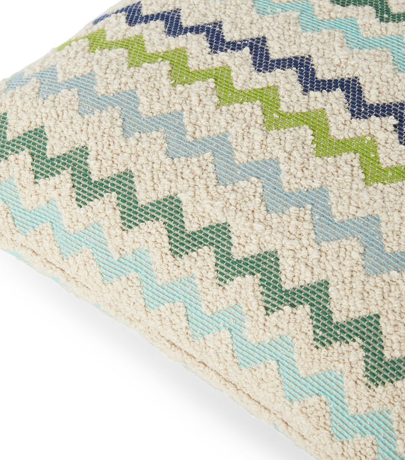 Missoni Capri outdoor cushion 40cm x 40cm, imported from the UK