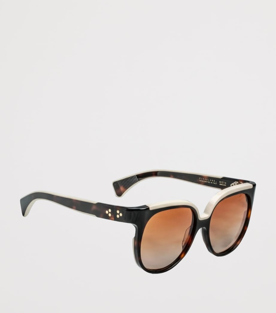 Jacques Marie Mage Cleveland round sunglasses, UK version
