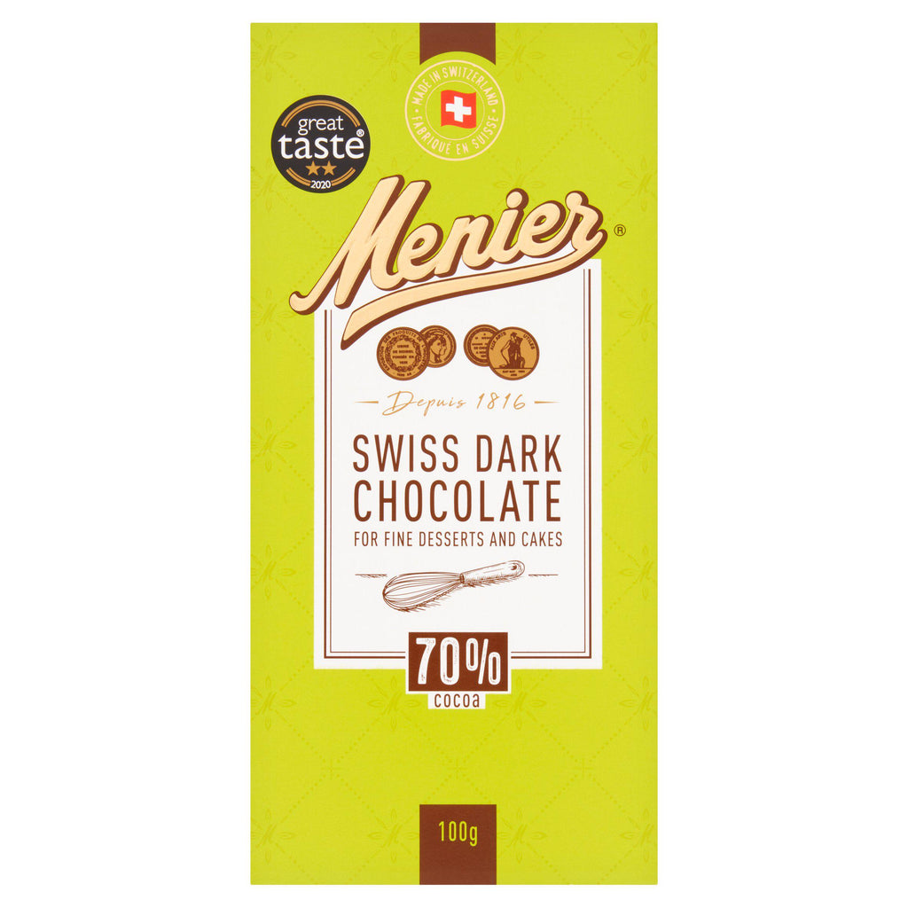 Menier Swiss Dark Chocolate 100g