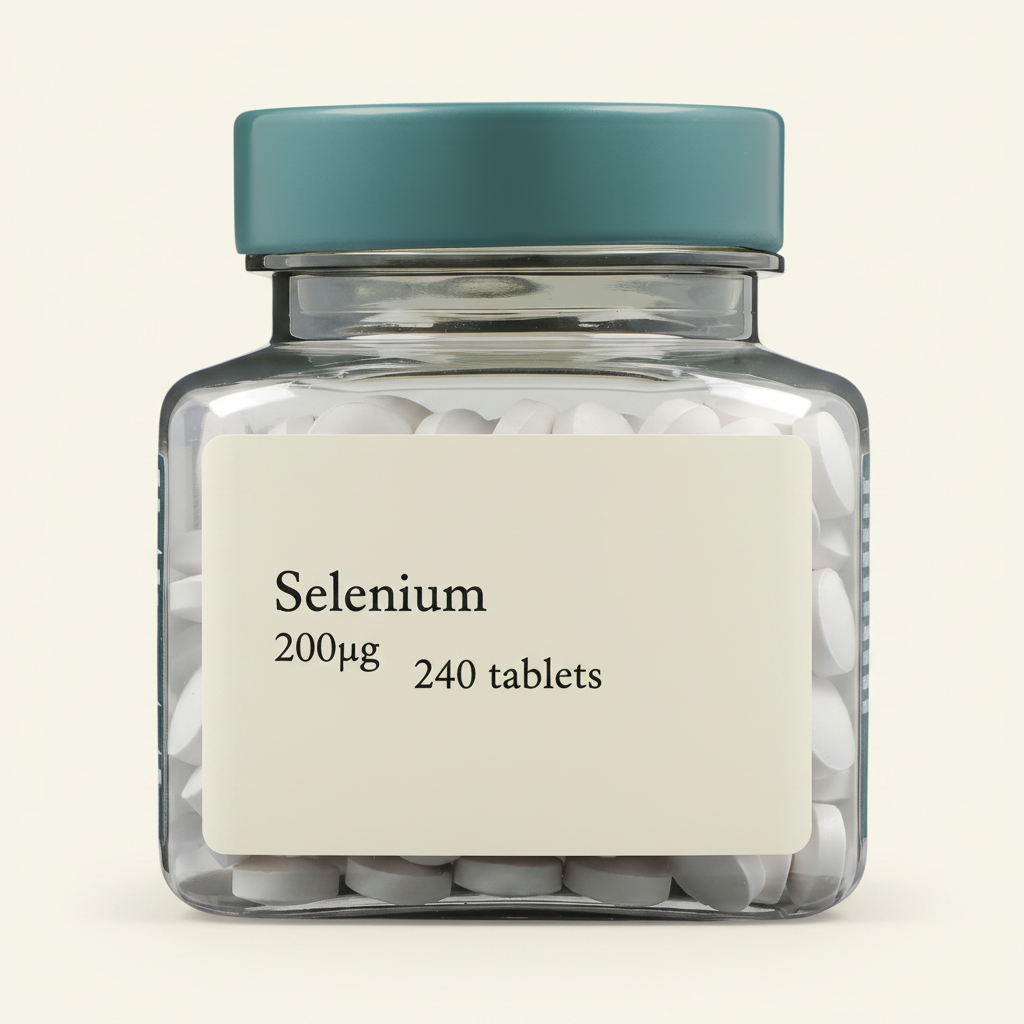 Holland & Barrett Selenium 200µg 240 Tablets, UK version