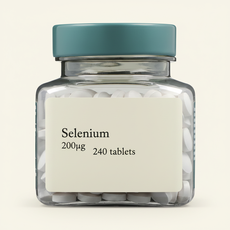 Holland & Barrett Selenium 200µg 240 Tablets, UK version