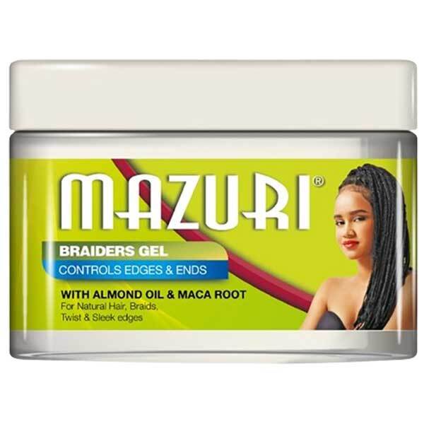 Mazuri Braiders Gel for edges and ends, imported from the UK