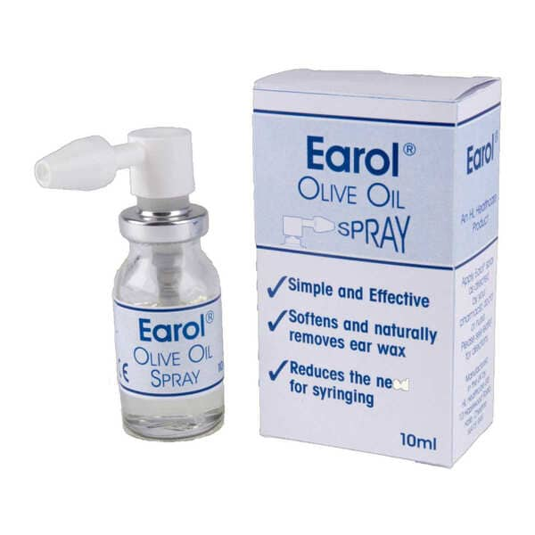 Earol Olive Oil Remove Ear Wax Spray GOODS Superdrug   