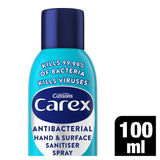 Carex Antibacterial Hand & Surface Sanitiser Spray 100ml GOODS Sainsburys   