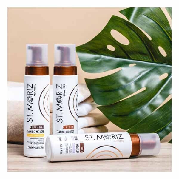 St Moriz Advanced Colour Correcting Tanning Mousse Ultra Dk