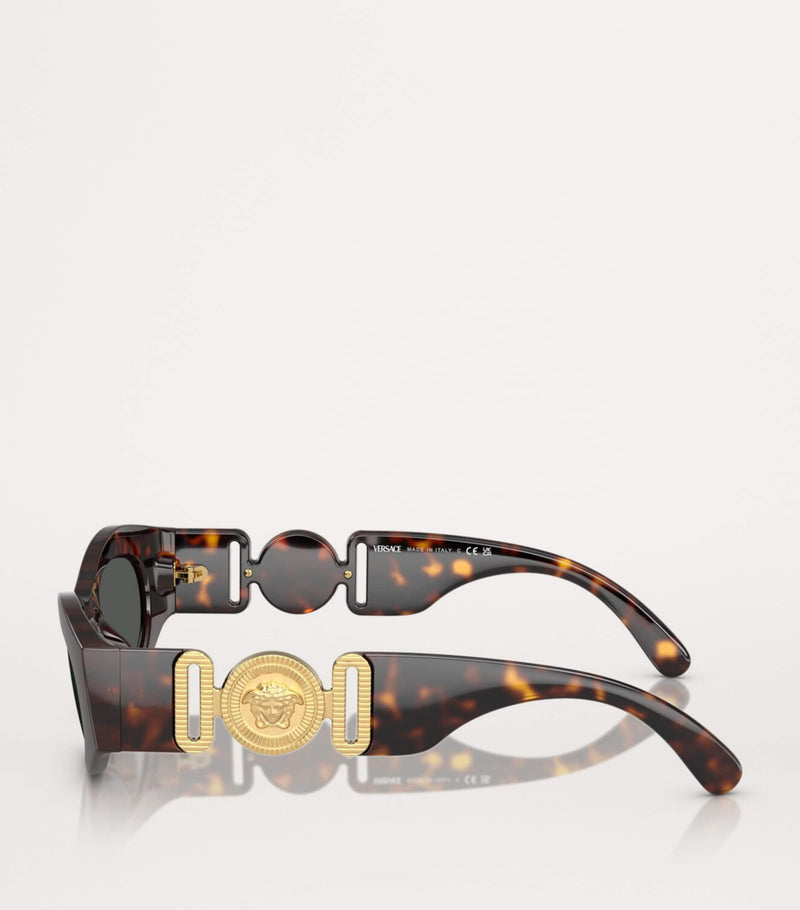 Versace acetate oval sunglasses (British brand)
