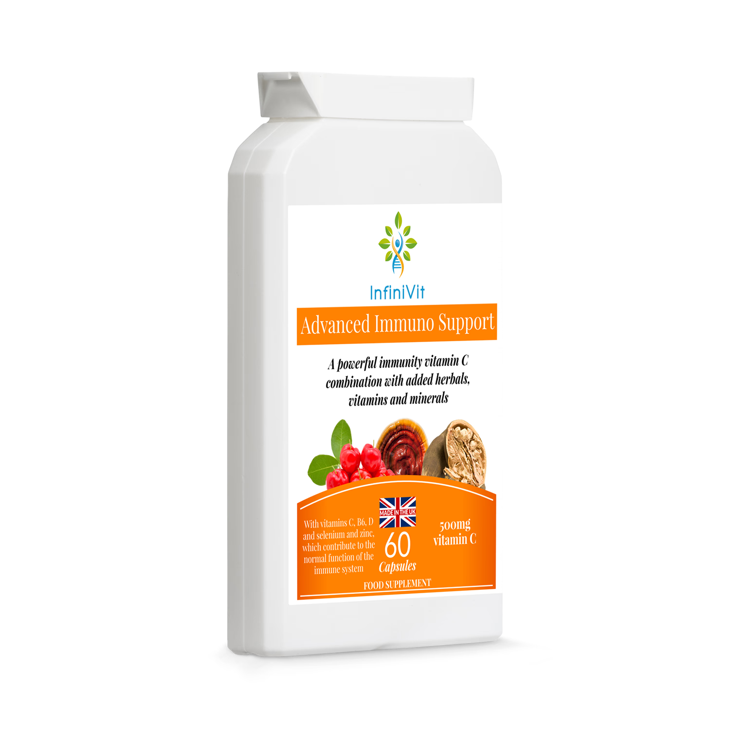 InfiniVit Advanced Immuno Support 60 capsules (British brand)
