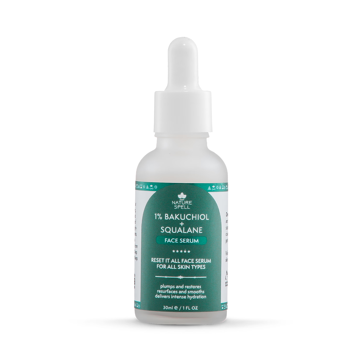 Nature Spell Bakuchiol Squalane face serum 30ml, UK version