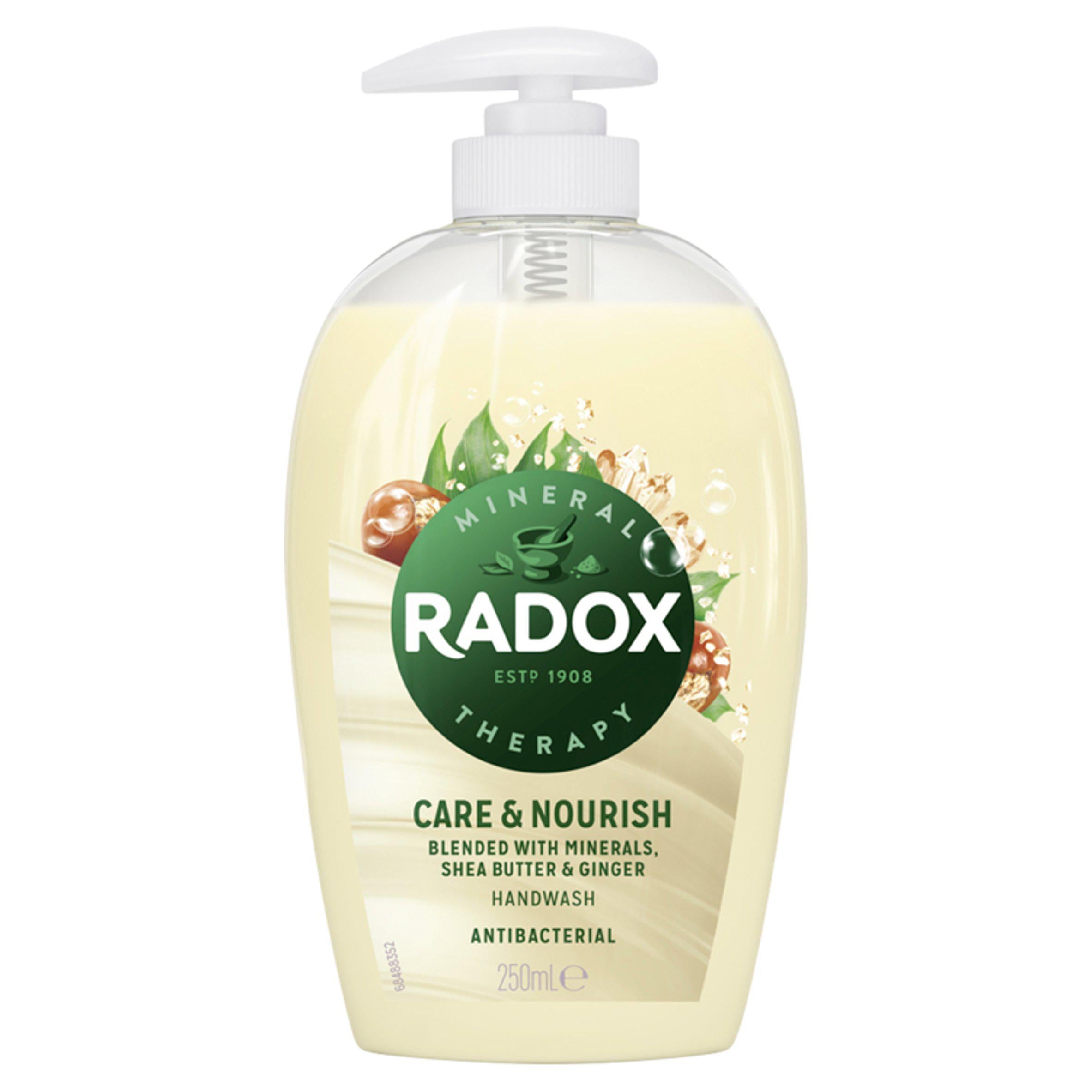 Radox Mineral Therapy Shea Butter & Ginger Antibacterial Handwash 250ml GOODS Sainsburys   