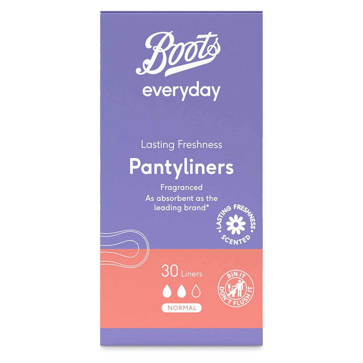 Boots Everyday Fresh Liners Normal 30s GOODS Boots   