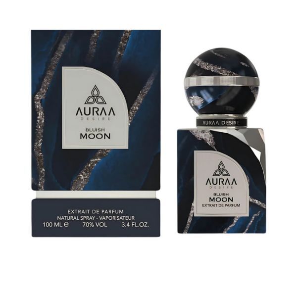 Auraa Desire Bluish Moon extrait de parfum 100ml, imported from the UK