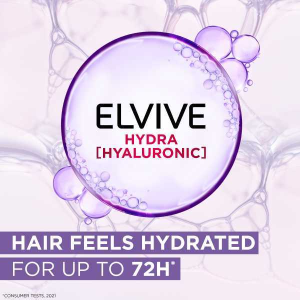 L'Oreal Paris Elvive Hydra Hyaluronic Acid Shampoo 400ml GOODS Superdrug   