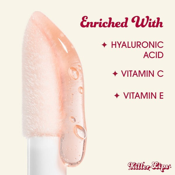 Killer Lips Super Juicy Peach Lip Oil 3.8ml - British product