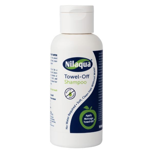 Nilaqua Towel Off Waterless Shampoo 100ml (British brand)