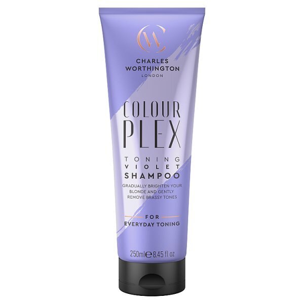 Charles Worthington ColourPlex Toning Violet Purple Shampoo 250ml GOODS Boots   