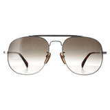 David Beckham silver gradient aviator sunglasses, UK version