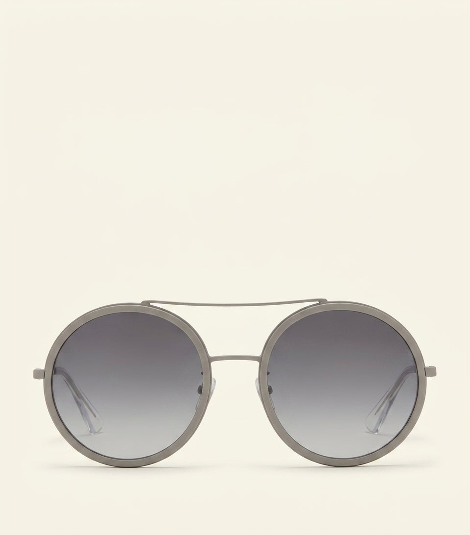 Gucci oval pilot sunglasses with Web stripe tortoiseshell, UK version