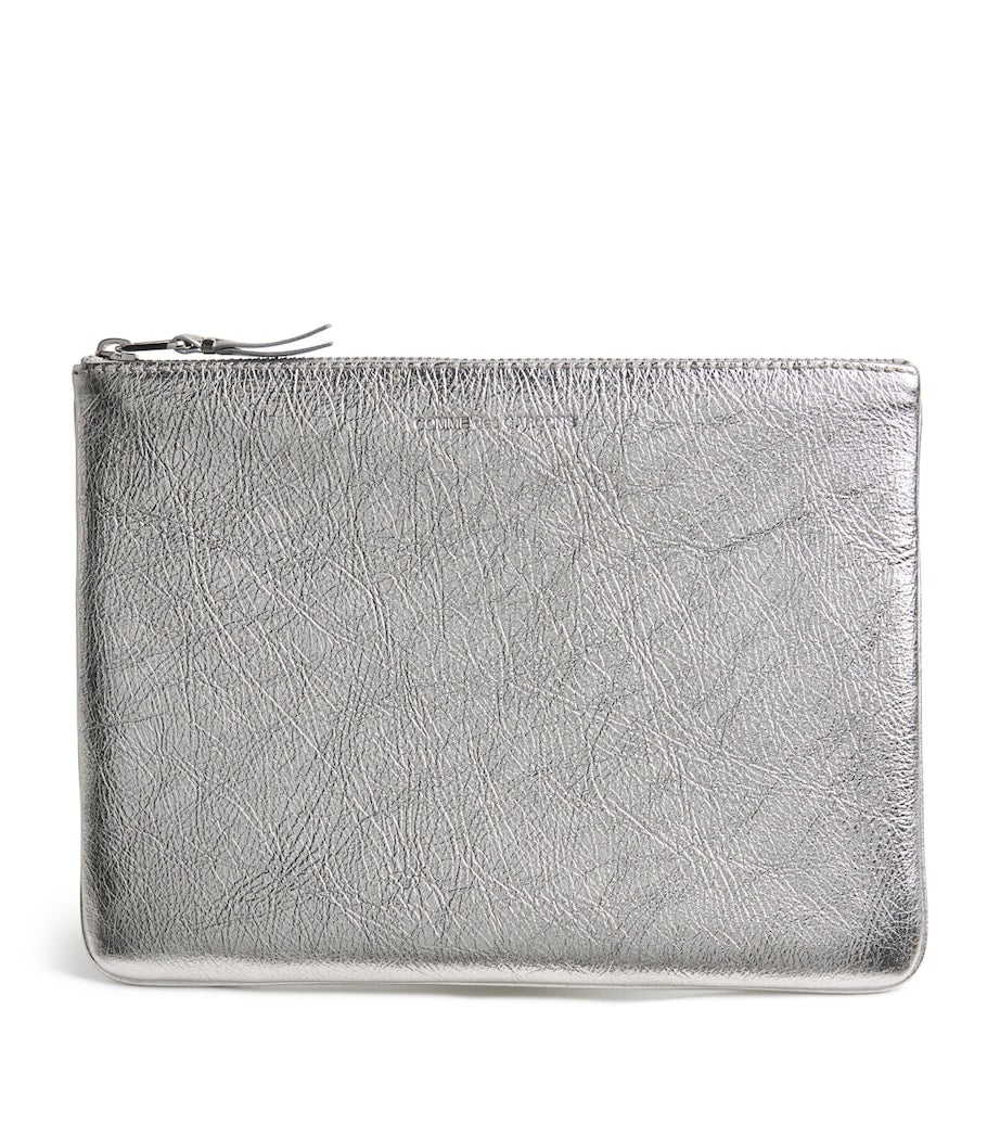 Comme Des Garçons large leather pouch, imported from the UK