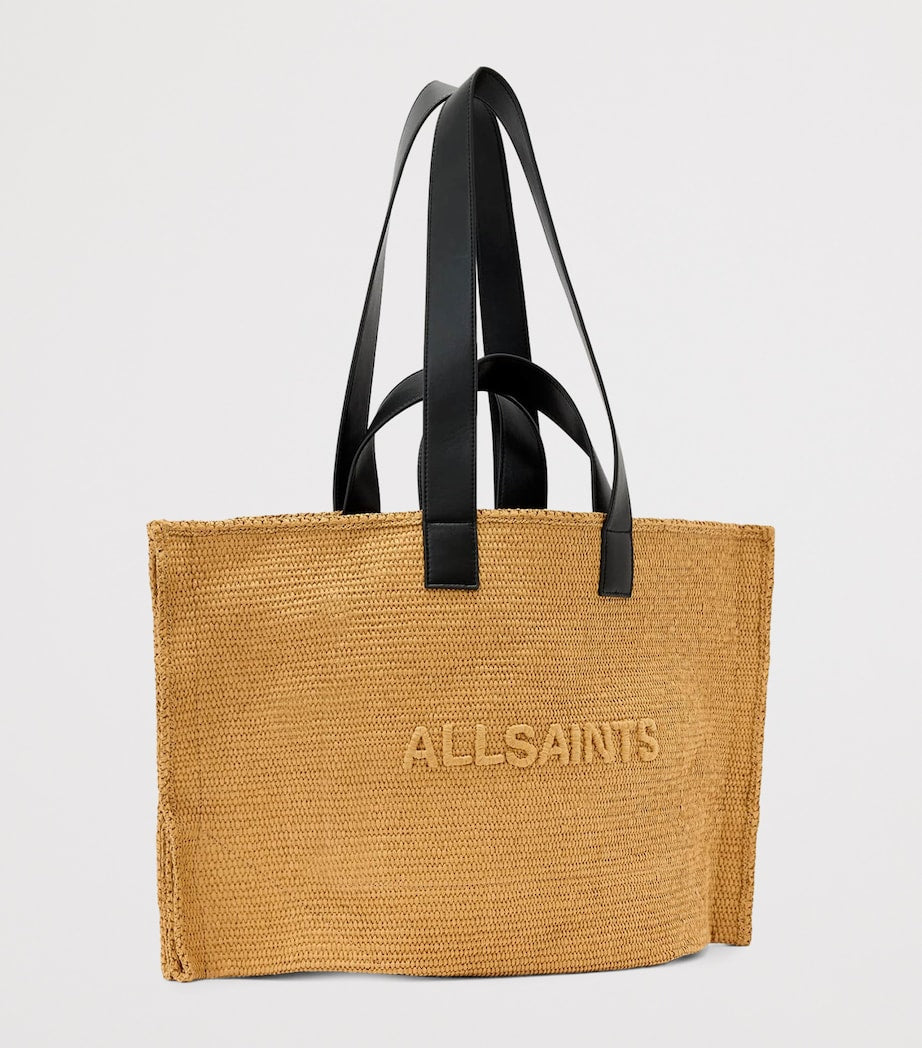 AllSaints Lutece reversible paper tote bag (British brand)