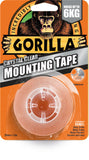 Gorilla Crystal Clear Mounting Tape 1.5M