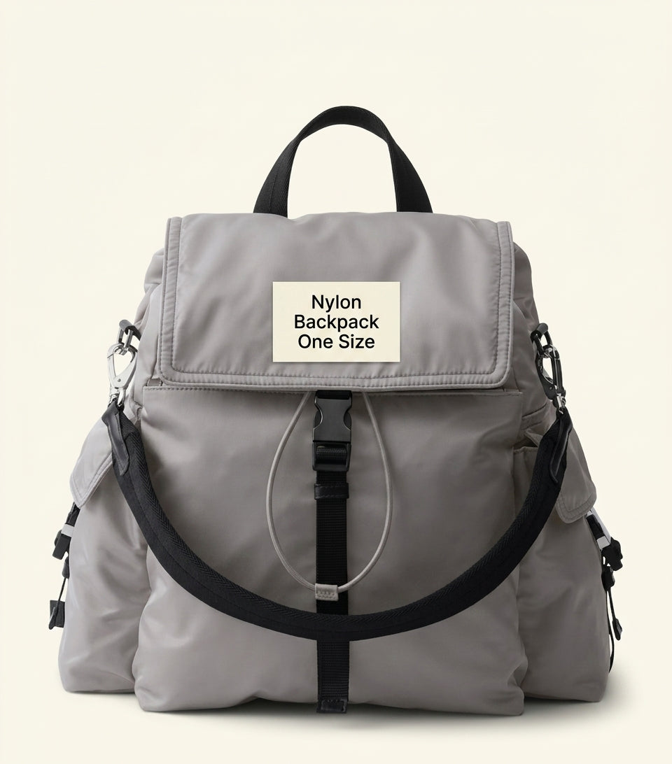 Prada Large Re-Nylon-Leather Explore Backpack - British product