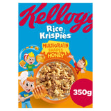 Kellogg's Rice Krispies Multigrain Honey Flavour Breakfast Cereal 350g GOODS Sainsburys   