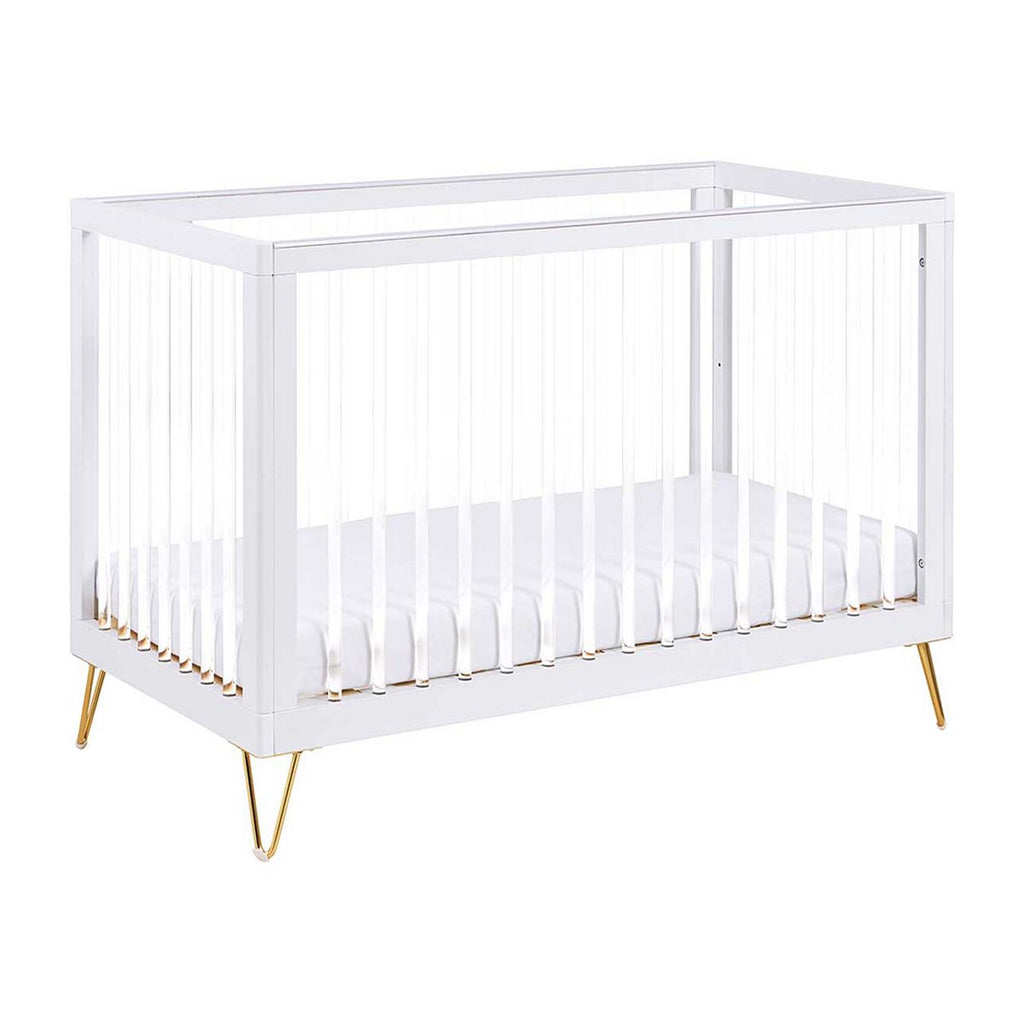 Babymore Kimi Cot Bed - Acrylic