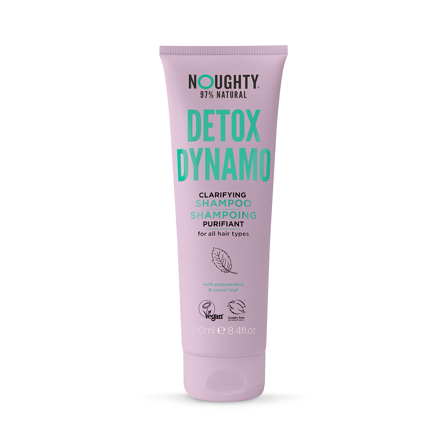 Noughty Detox Dynamo clarifying shampoo 250ml (British brand)