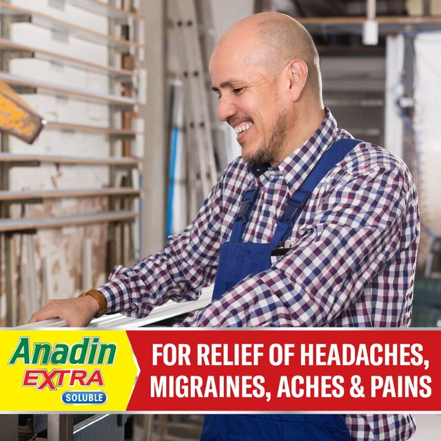 Anadin Extra Aspirin & Paracetamol Pain Relief  Soluble Tablets   12 per pack